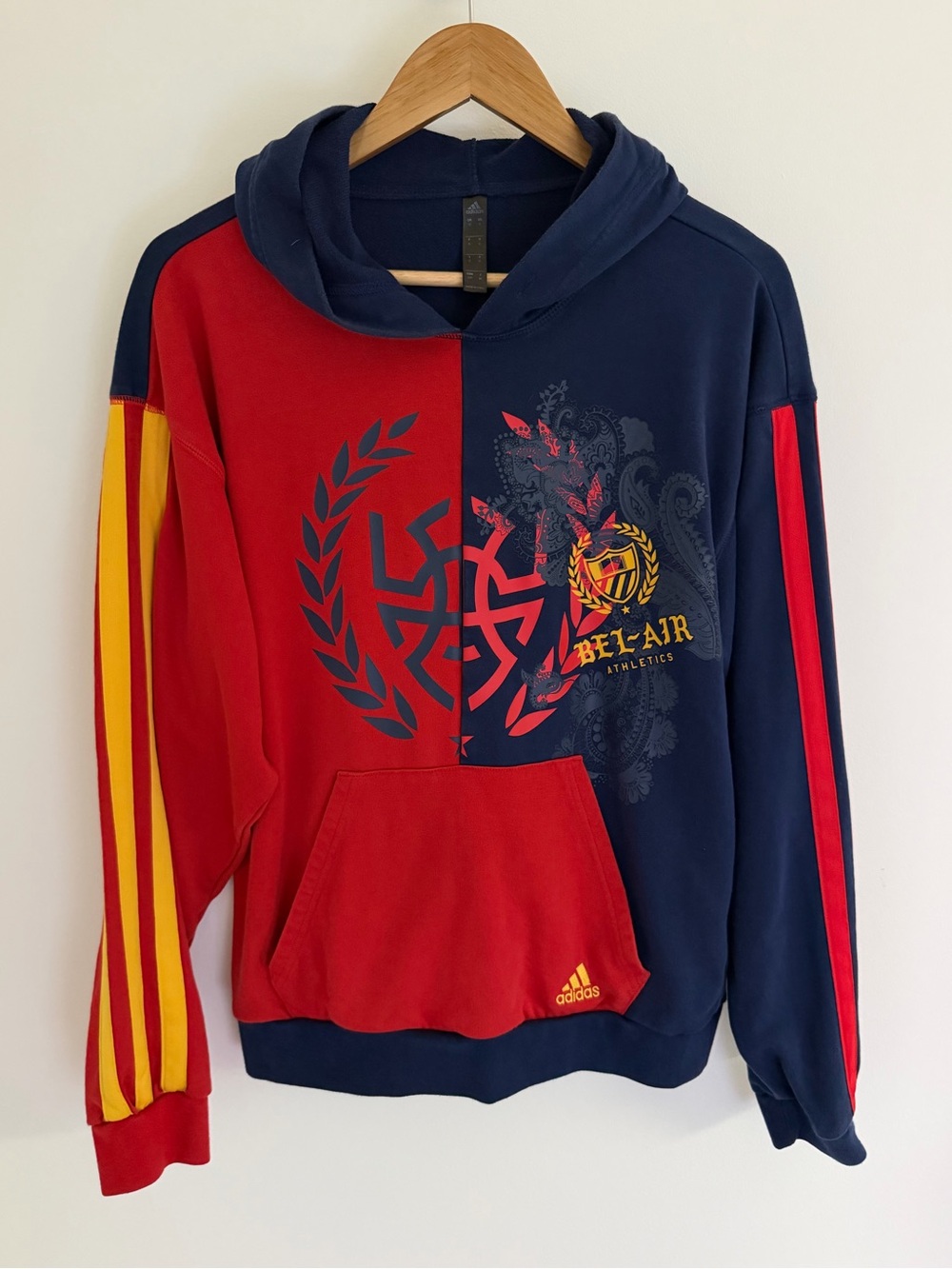 adidas D.O.N. x Bel-Air Athletics Donovan Mitchell Colorblock Hoodie S